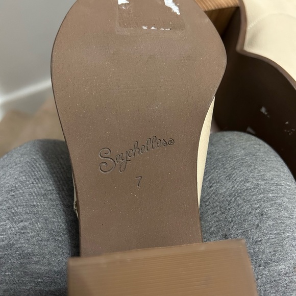 Seychelles Leather Heeled Ankle Boots - Desirable size 7 - Picture 9 of 11